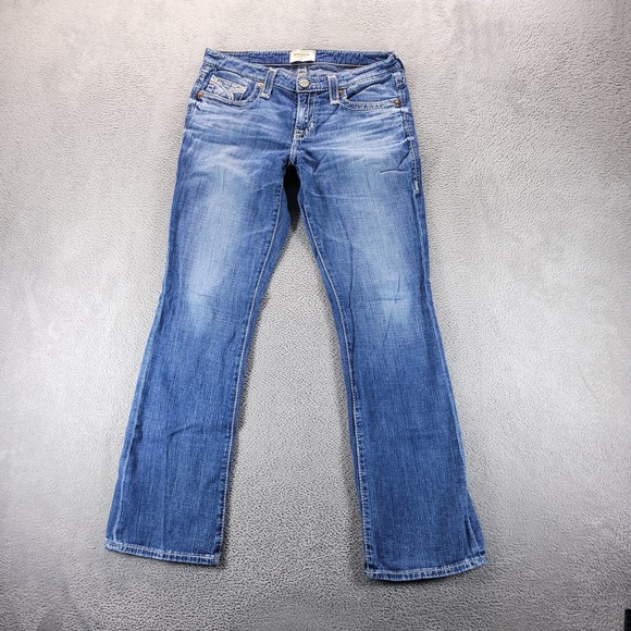 Big Star Denim - Big Star Jeans Womens 30 Blue Maddie Boot Bootcut Medium Wash Stretch Denim
